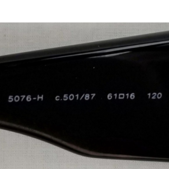 Chanel CC Mother Of Pearl Black Square Acetate Sunglasses Tinted Lenses - Picture 10 of 13